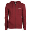 Thumbnail image for  ENZA Womens Maroon Fleece Full Zip Hoodie