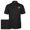 Thumbnail image for  Black Performance Fine Jacquard Polo