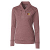 Thumbnail image for  Ladies Cutter & Buck Shoreline Maroon 1/2 Zip
