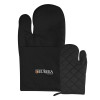 Thumbnail image for  Quilted Canvas Black Oven Mitt