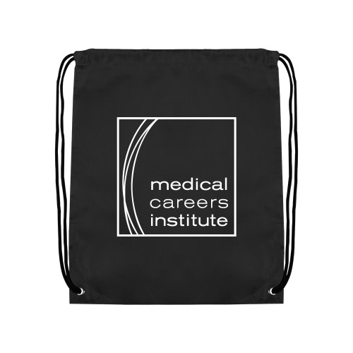  Black Drawstring Backpack - Medical Careers Institute