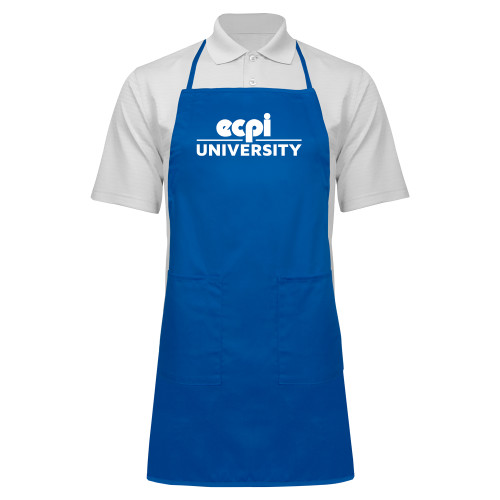  Full Length Royal Apron - ECPI University Stacked