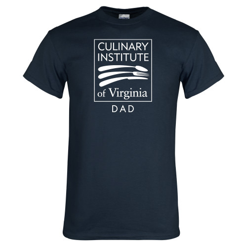  Navy T Shirt - Culinary Institute of Virginia - Dad