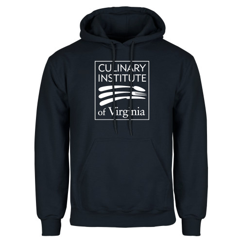  Navy Fleece Hoodie - Culinary Institute of Virginia