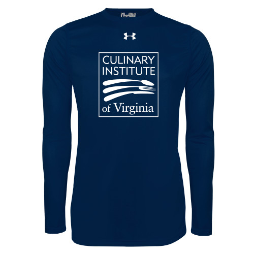 Under Armour Navy Long Sleeve Tech Tee - Culinary Institute of Virginia