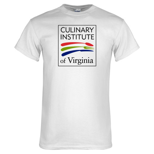  White T Shirt - Culinary Institute of Virginia