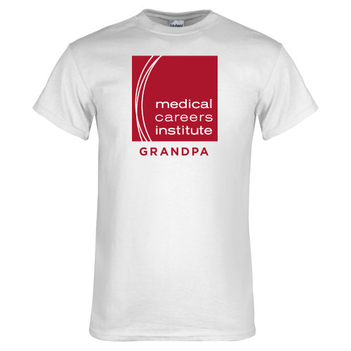  White T Shirt - Medical Careers Institute - Grandpa