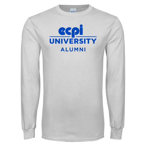 ECPI White Long Sleeve T Shirt