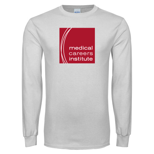  White Long Sleeve T Shirt - Medical Careers Institute