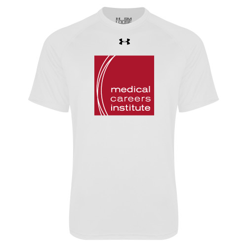  Under Armour White Tech Tee - Medical Careers Institute