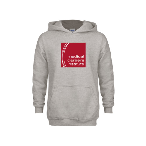  Youth Grey Fleece Hood - Medical Careers Institute