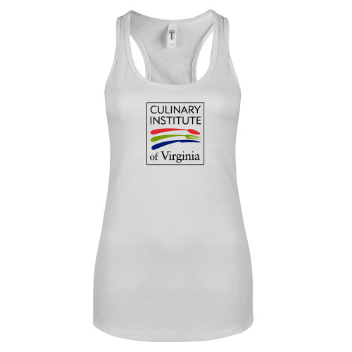  Next Level Racerback Tank White - Culinary Institute of Virginia