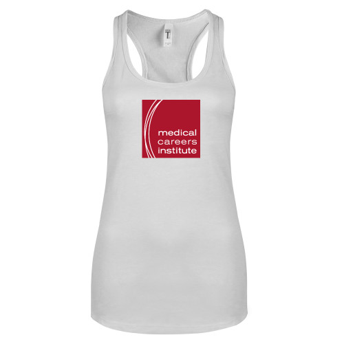  Next Level Racerback Tank White - Medical Careers Institute