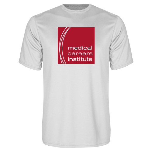  White Performance Tee - Medical Careers Institute