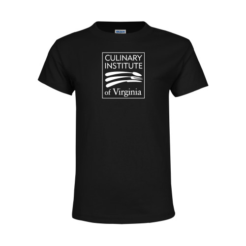  Youth Black T Shirt - Culinary Institute of Virginia