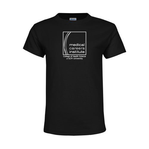  Youth Black T Shirt - Medical Careers Institute - ECPI Tag