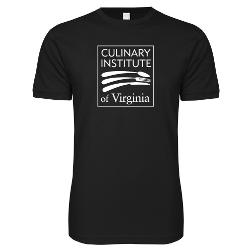  Next Level Black SoftStyle T Shirt - Culinary Institute of Virginia