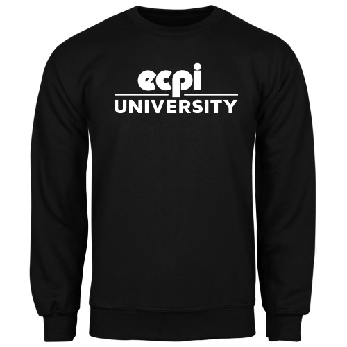  Black Fleece Crew - ECPI University Stacked