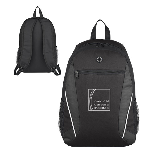  Homerun Black Computer Backpack - Medical Careers Institute