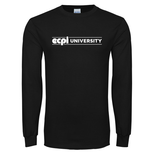  Black Long Sleeve T Shirt - ECPI University Flat