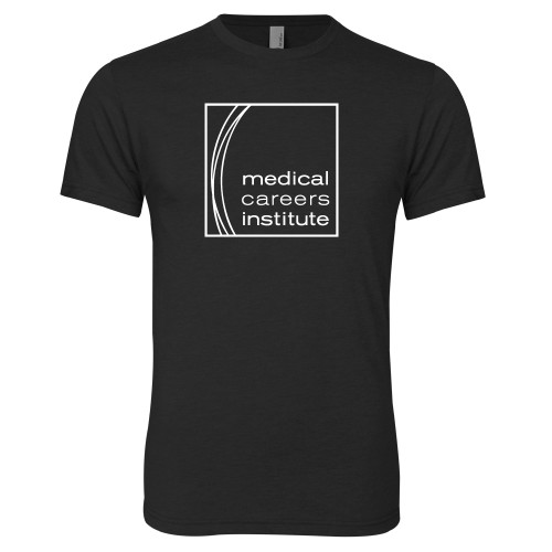  Next Level Black Triblend Tee - Medical Careers Institute