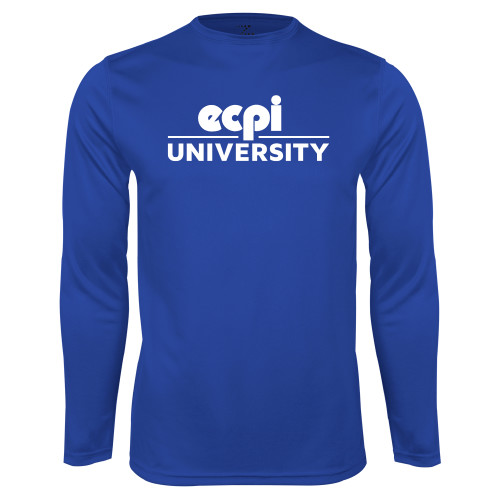  Royal Performance Long Sleeve Shirt - ECPI University Stacked