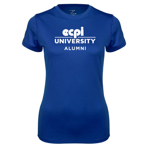  Womens Royal Performance Tee - Alumni