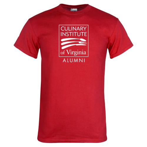  Red T Shirt - Culinary Institute of Virginia - Alumni