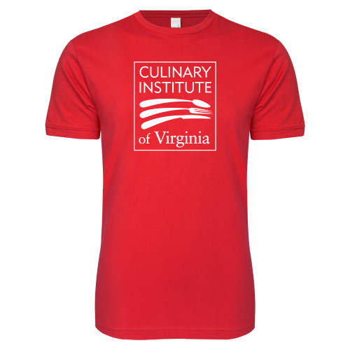  Next Level Red Softstyle T Shirt - Culinary Institute of Virginia