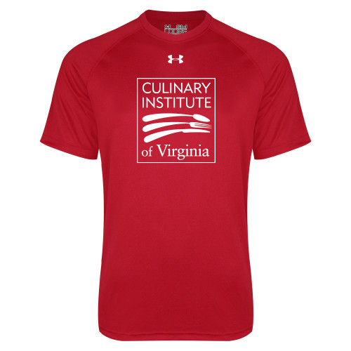  Under Armour Red Tech Tee - Culinary Institute of Virginia