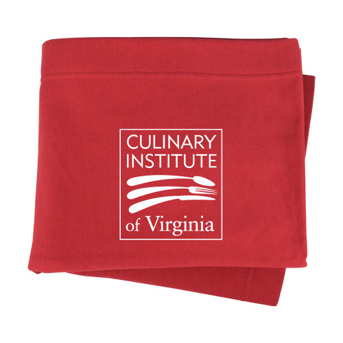  Red Sweatshirt Blanket - Culinary Institute of Virginia