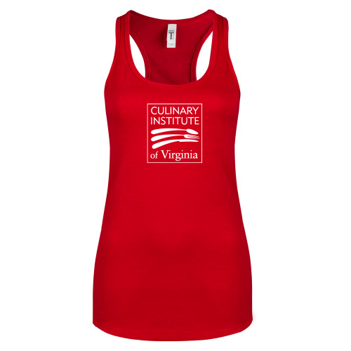  Next Level Racerback Tank Red - Culinary Institute of Virginia