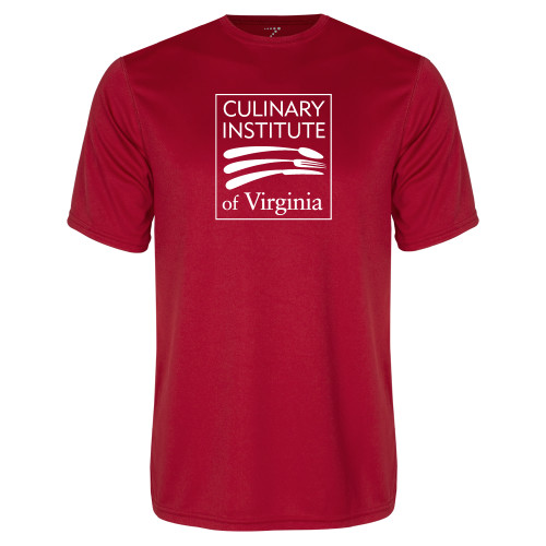  Red Performance Tee - Culinary Institute of Virginia