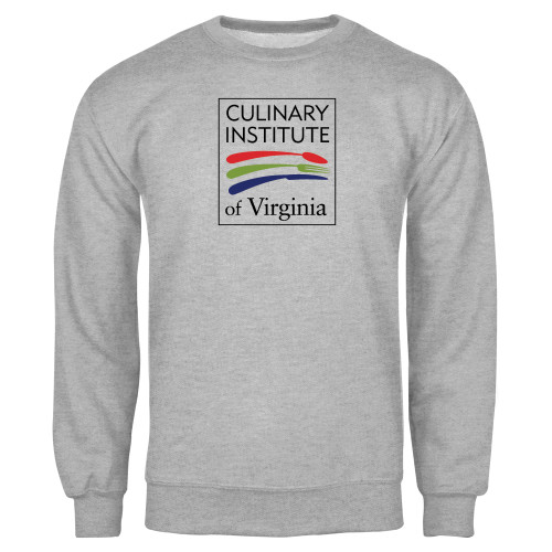  Grey Fleece Crew - Culinary Institute of Virginia