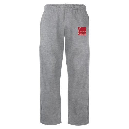  Grey Fleece Open Bottom Pant - Medical Careers Institute