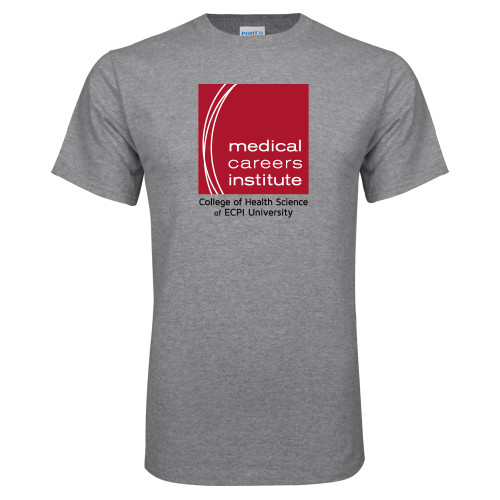  Grey T Shirt - Medical Careers Institute - ECPI Tag
