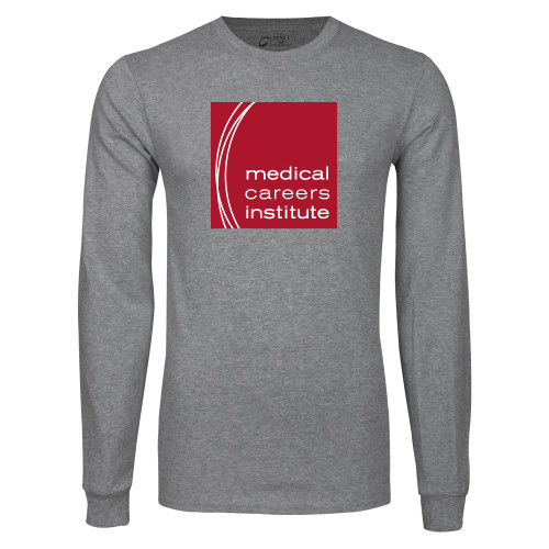  Grey Long Sleeve T Shirt - Medical Careers Institute