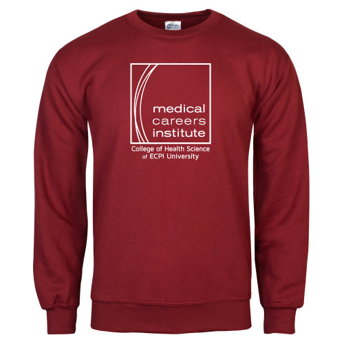 Cardinal Fleece Crew - Medical Careers Institute - ECPI Tag