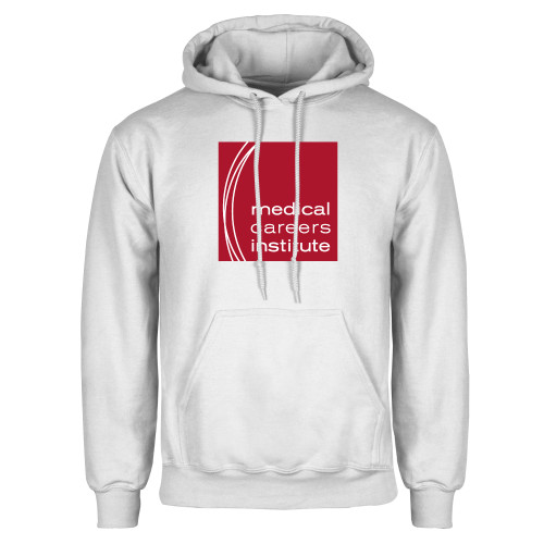  White Fleece Hoodie - Medical Careers Institute