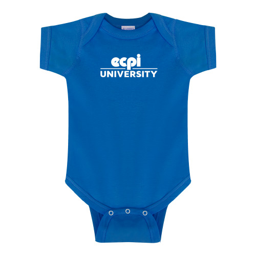  Royal Infant Onesie - ECPI University Stacked