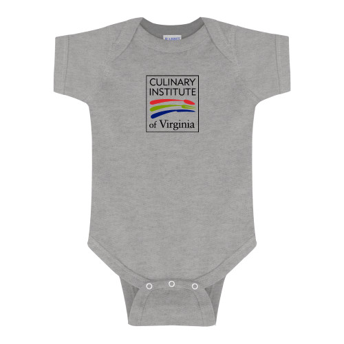  Grey Infant Onesie - Culinary Institute of Virginia