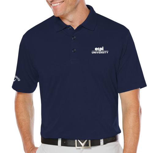 ECPI Callaway Navy Opti Dri Chev Polo
