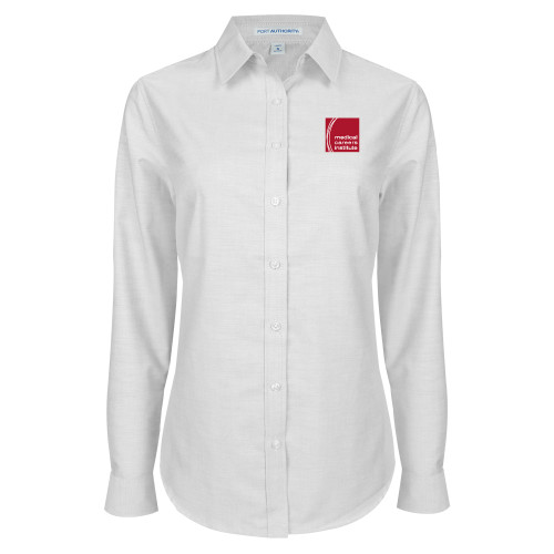  Womens White Oxford Shirt - Medical Careers Institute