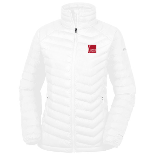  Columbia Womens White Powder Lite Jacket - Medical Careers Institute