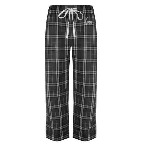  Black/Grey Flannel Pajama Pant - Medical Careers Institute