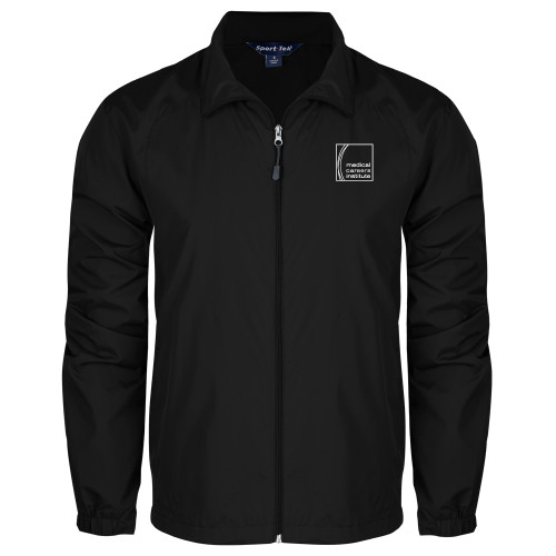  Black Full Zip Wind Jacket - Medical Careers Institute