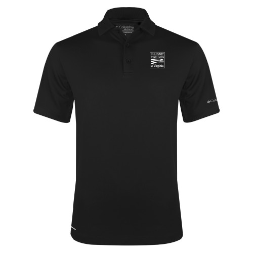  Columbia Black Omni Wick Drive Polo - Culinary Institute of Virginia