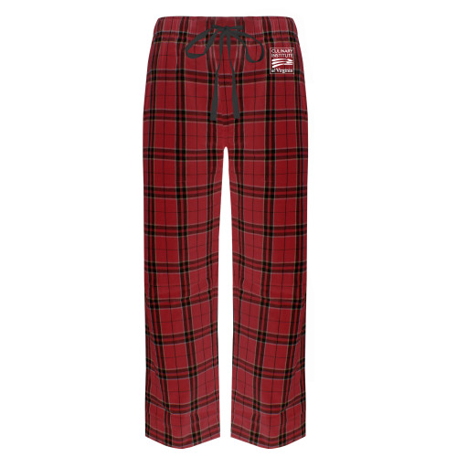  Red/Black Flannel Pajama Pant - Culinary Institute of Virginia