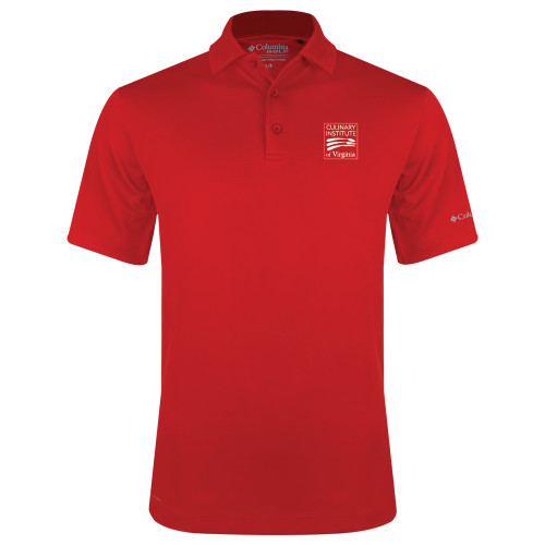  Columbia Red Omni Wick Drive Polo - Culinary Institute of Virginia