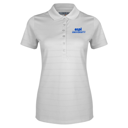  Callaway Womens White Opti Vent Polo - ECPI University Stacked